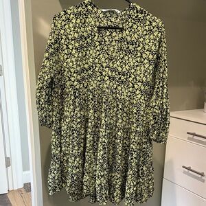 ZARA Floral Mini Dress